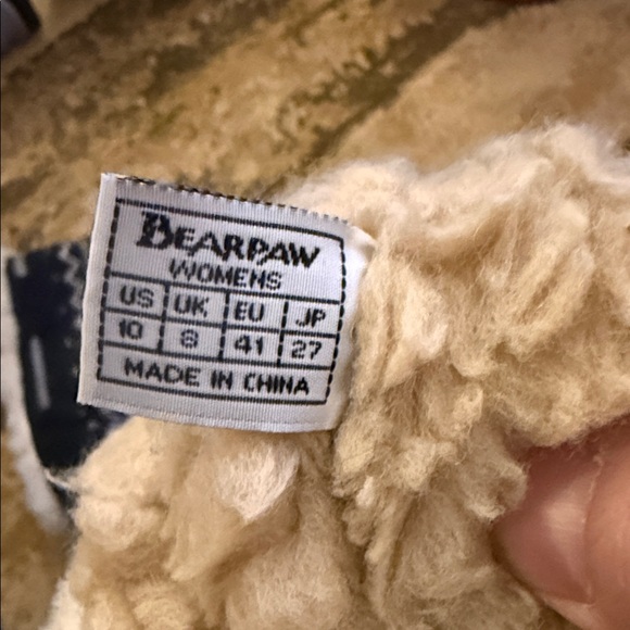 BearPaw Black and White Patterned Winter Boots - Picture 6 of 7